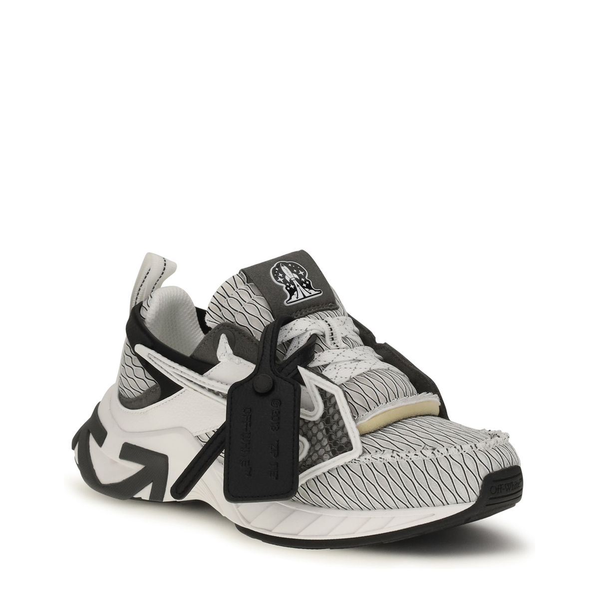 MAYFEYR - Off-White - Space Memo Sneakers - OF05805101WHTBLK