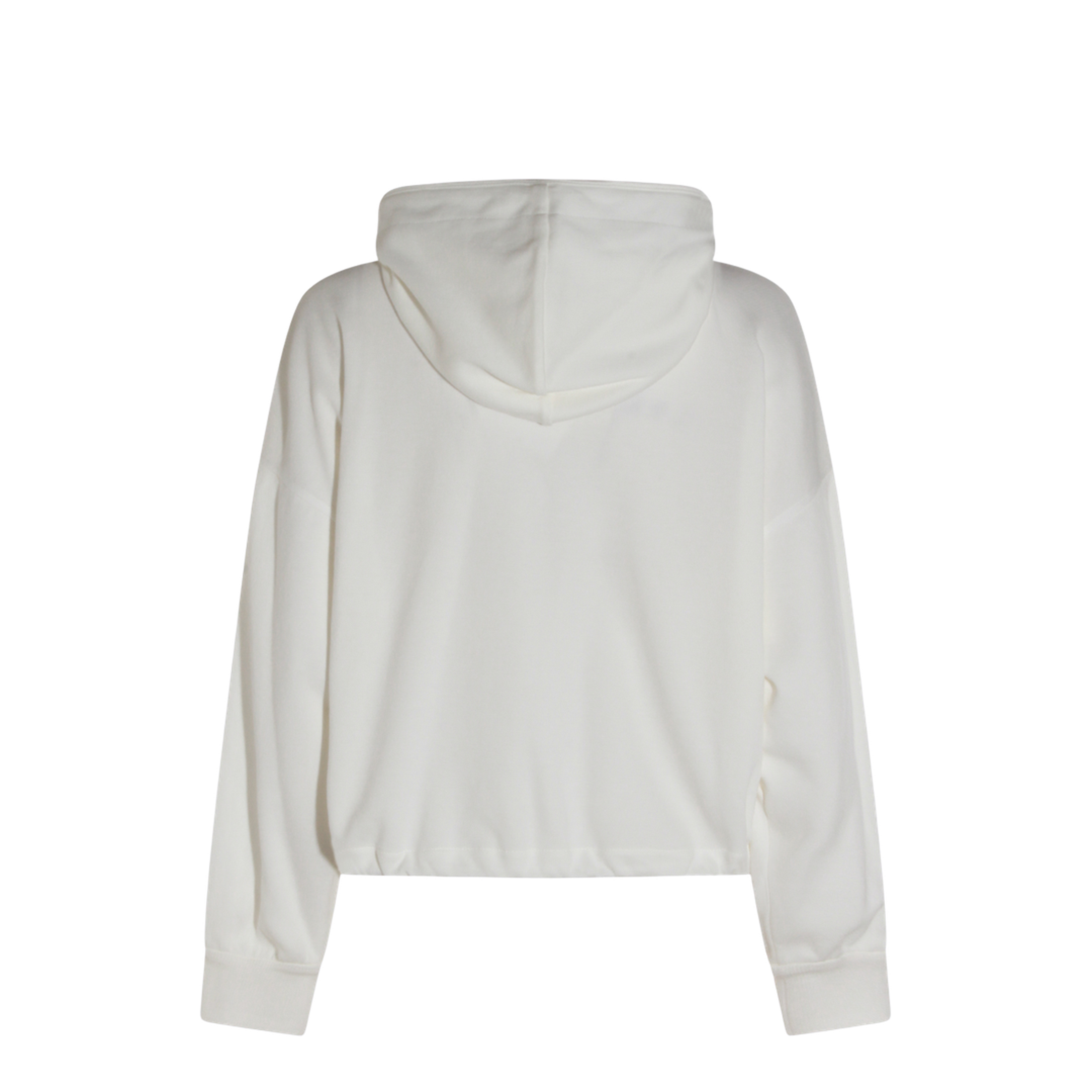 Hooded Zip-Up Sweatshirt in Technical Cotton Jersey