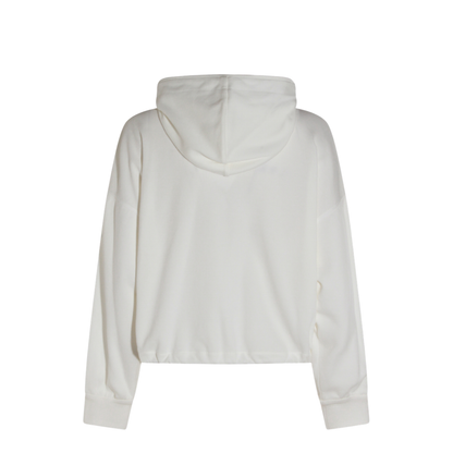 Hooded Zip-Up Sweatshirt in Technical Cotton Jersey
