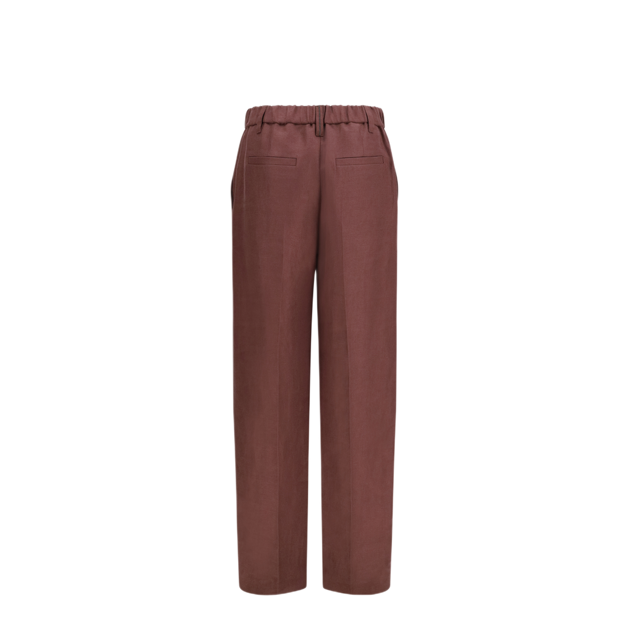 MAYFEYR - Brunello Cucinelli - Wide Leg Pants In Linen With Elastic Waistband - MH527P9198C9275