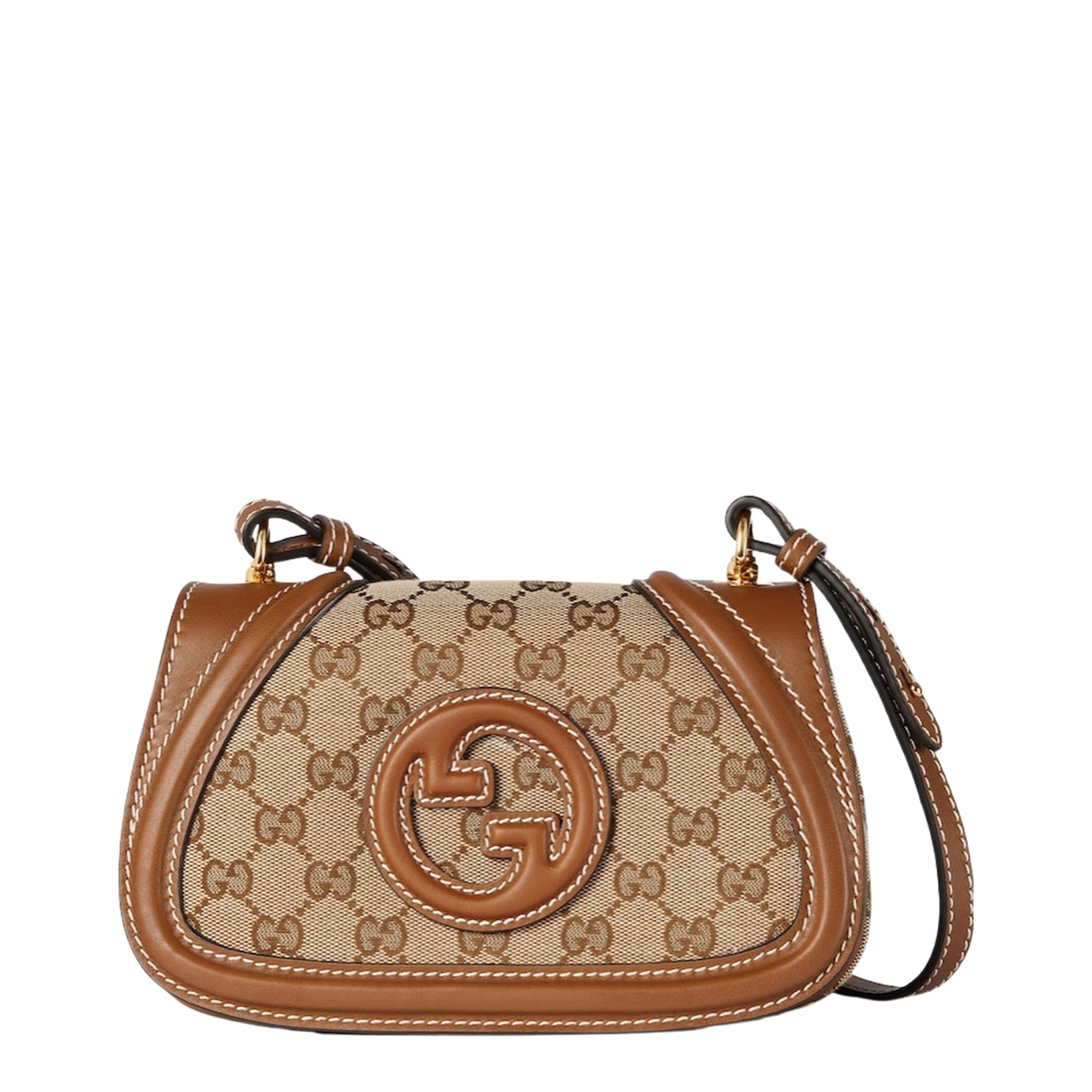 Circular Double G Clasp Bag