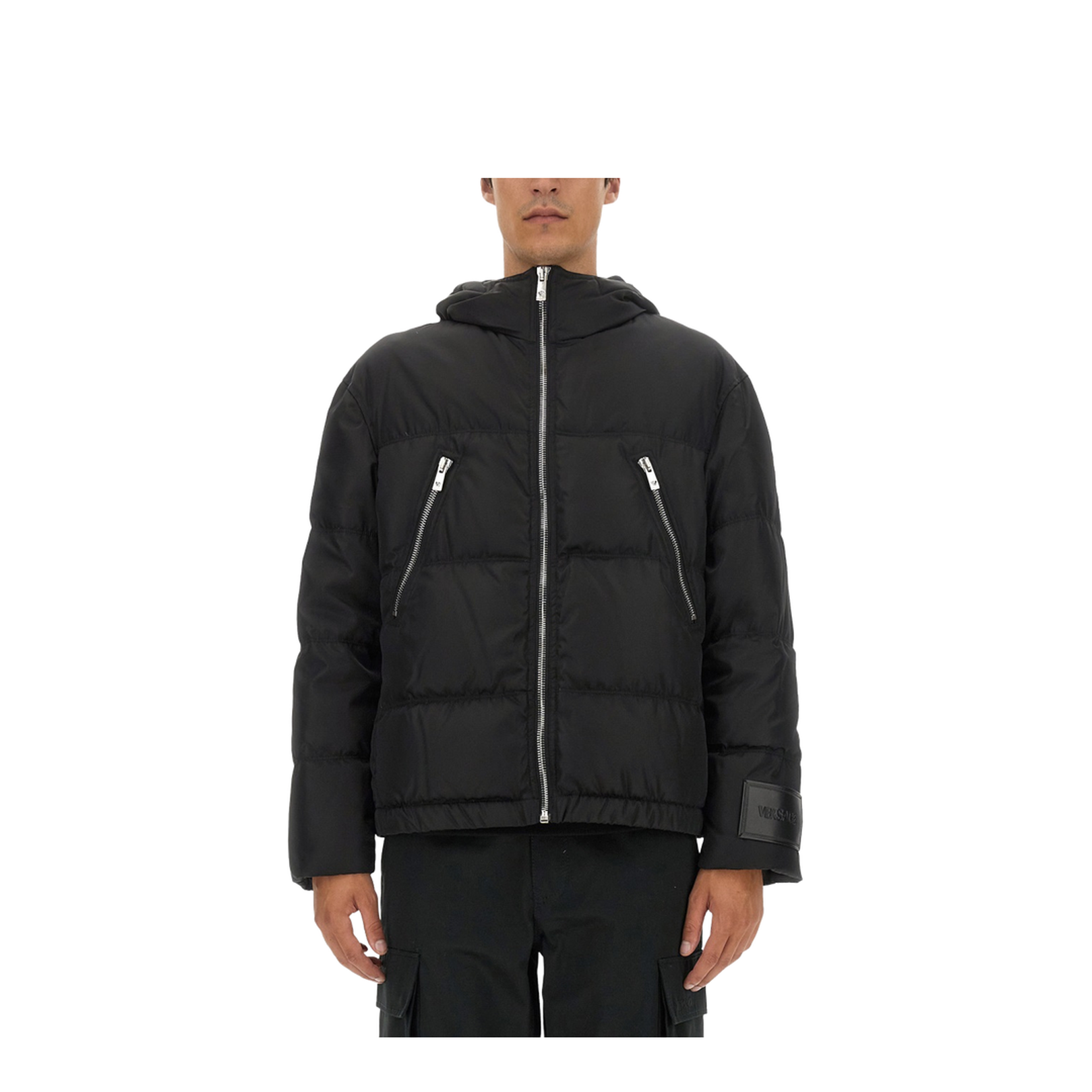 Nylon Down Jacket Black