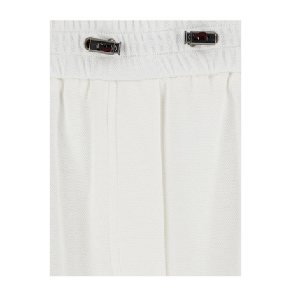 Piqué Cotton Joggers