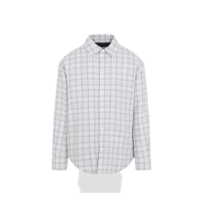 MAYFEYR - Off-White - Flannel Wool Overshirt Padded Coat - 44MES01FF26F001050LIGHT