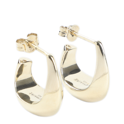 MAYFEYR - Lemaire - Curved Mini Drop Earrings - AC278LO0050YE540