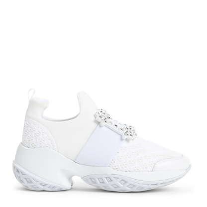 MAYFEYR - Roger Vivier - Run Strass Buckle Sneakers - RVW50624180KOT