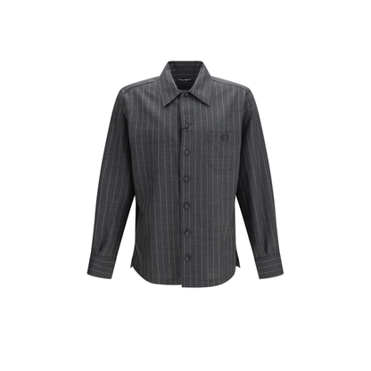 MAYFEYR - Dolce & Gabbana - Pinstripe Wool Shirt - G5NU8ZFR23B