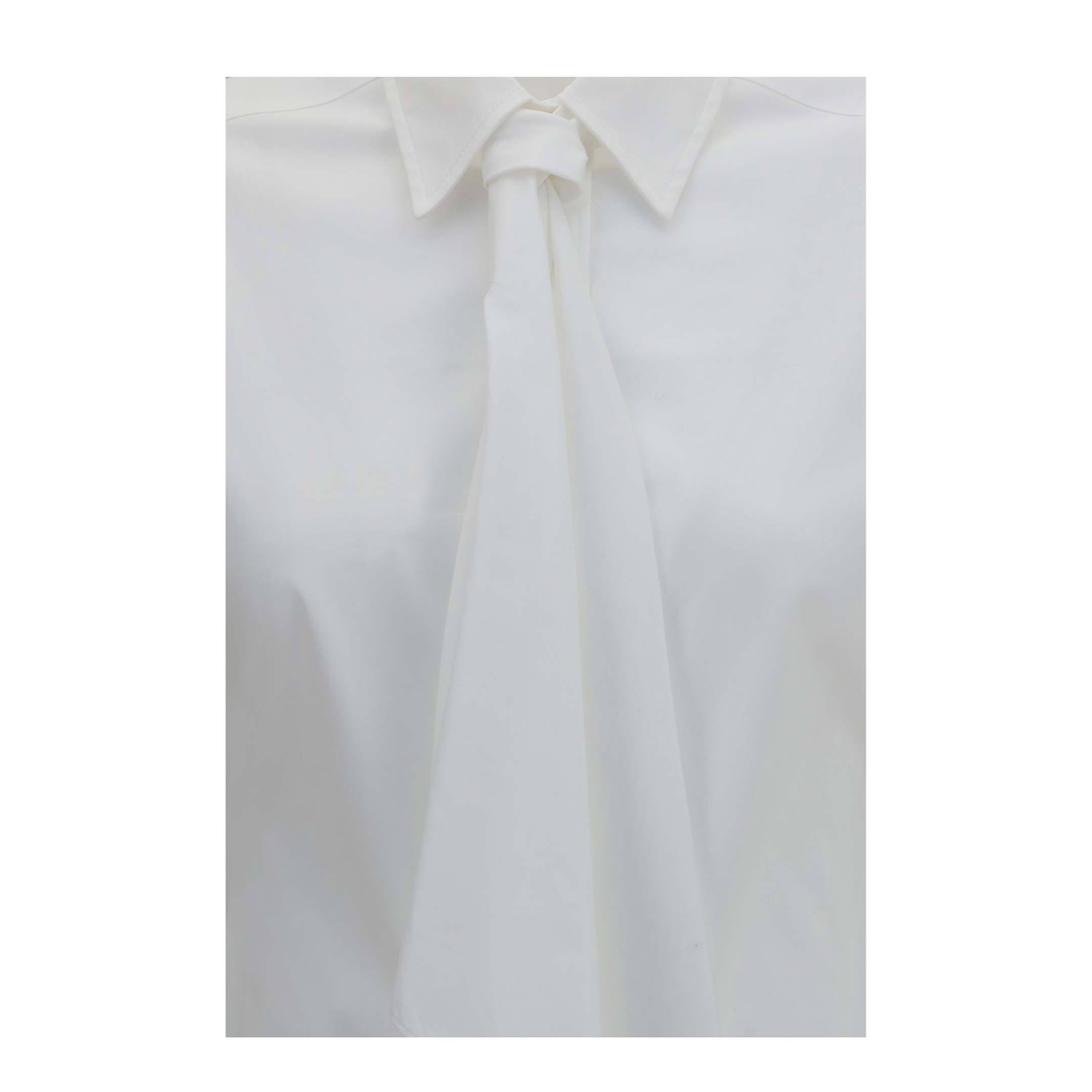 MAYFEYR - Brunello Cucinelli - Cotton Blend Shirt With Tie - MP091M3A46C159