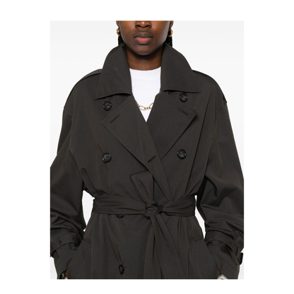 Cotton Blend Trench Coat