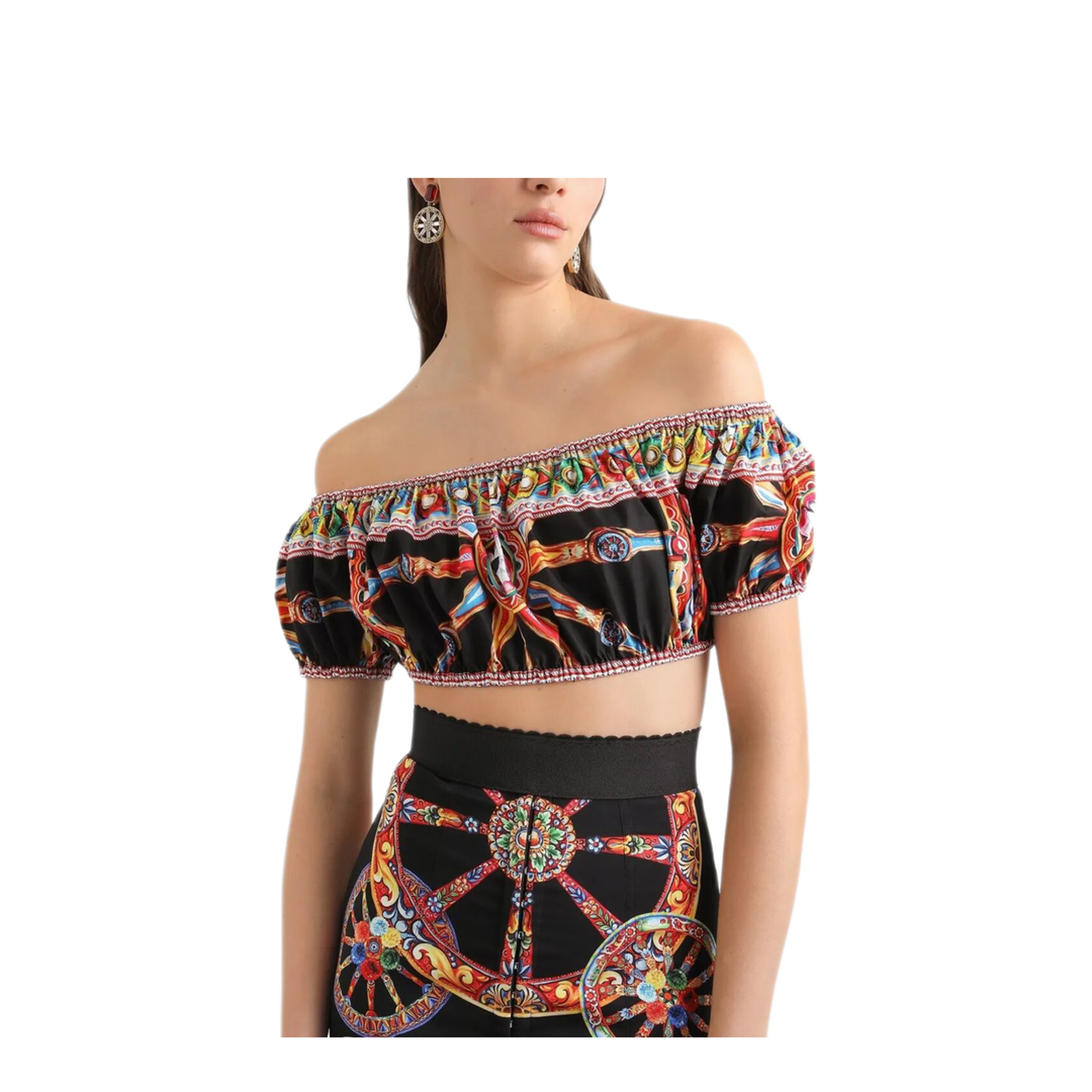 MAYFEYR - Dolce & Gabbana - Top In Popeline Stampato - F755RTGDDTFS9000