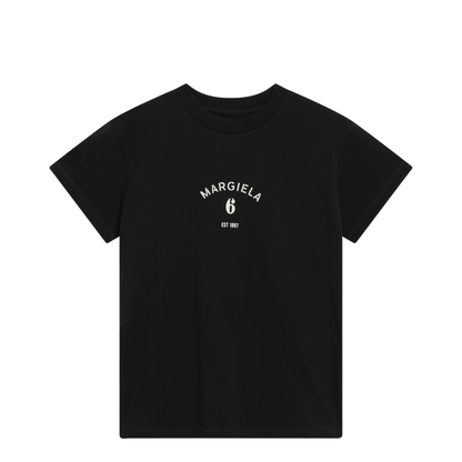 Cotton Crew Neck Logo T-Shirt