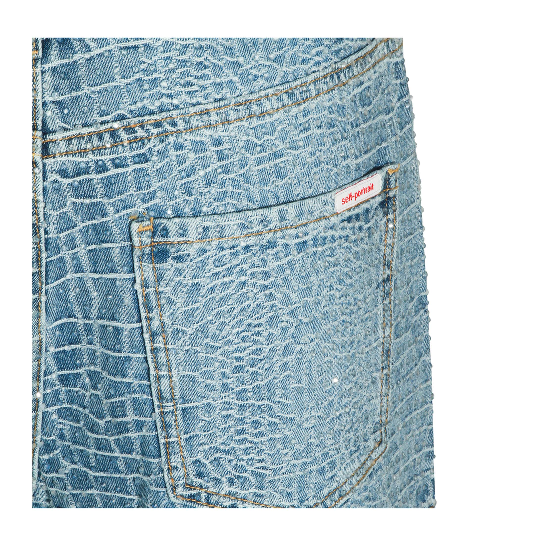 MAYFEYR - Self Portrait - Self Portrait Shorts - SS26804PBBLBLUE