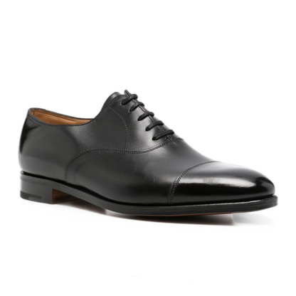 MAYFEYR - John Lobb - Black Leather Lace Up Boots - 008031LF1R