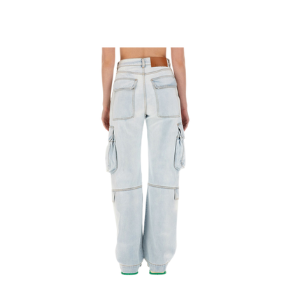 MAYFEYR - MSGM - Denim Cargo Pants - 3641MDP254L24726982