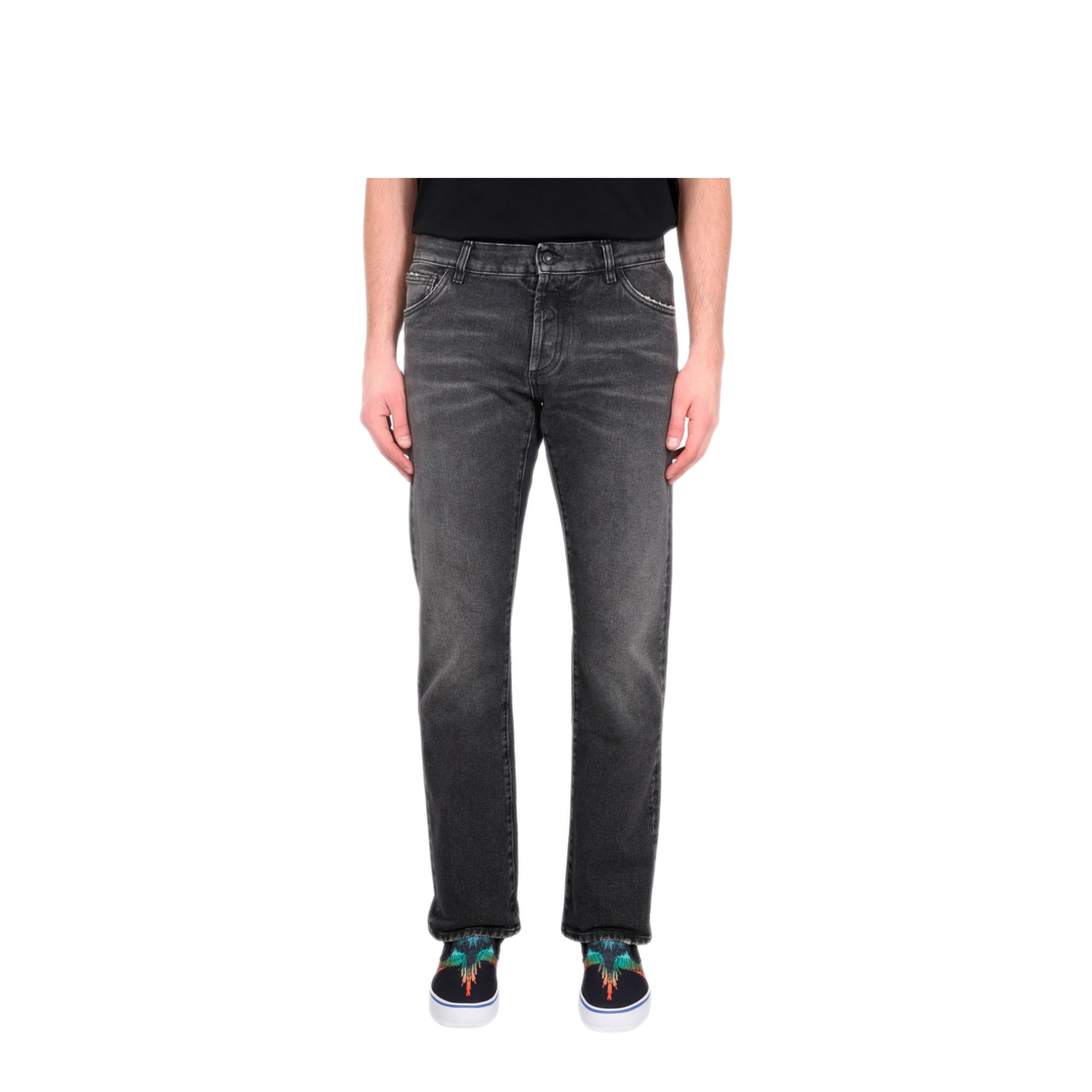 MAYFEYR - MARCELO BURLON COUNTY OF MILAN - Jeans Cross - CMYA029S23DEN0011084