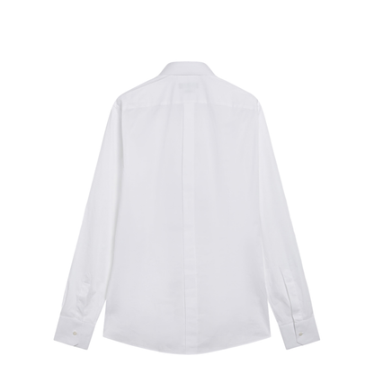 MAYFEYR - Dolce & Gabbana - Gold Fit Stretch Poplin Shirt In Optical White - G5EJ0TGK322W0800