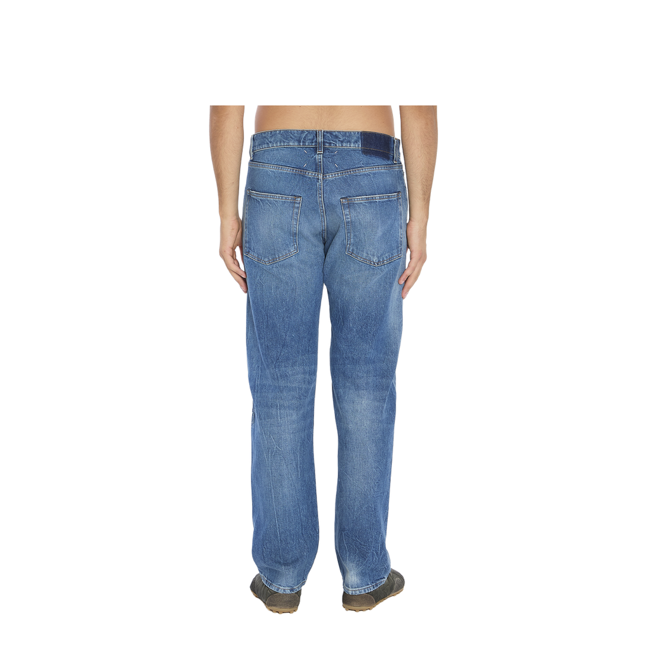 Jeans with patch