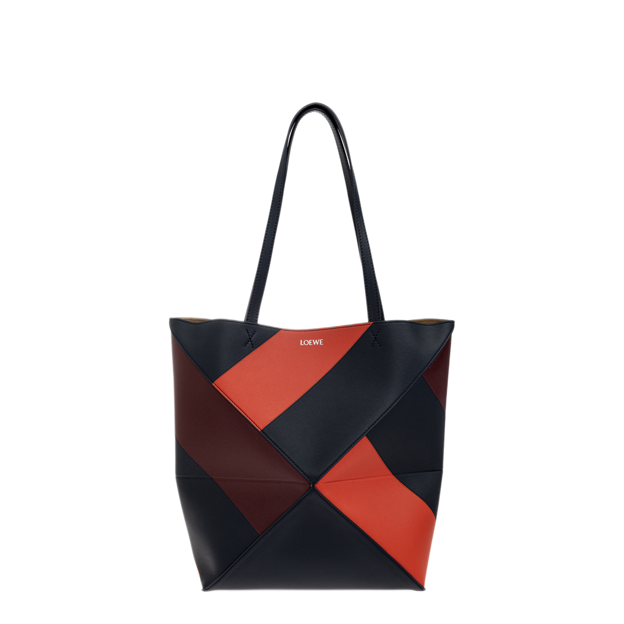 MAYFEYR - Loewe - Puzzle Fold Shopper Bag - A779G50XA60MULTICOLORDEEPNAVY