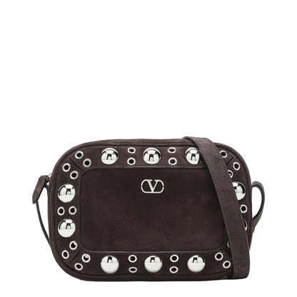 Nellcôte VLogo Signature Zip-Up Crossbody Bag