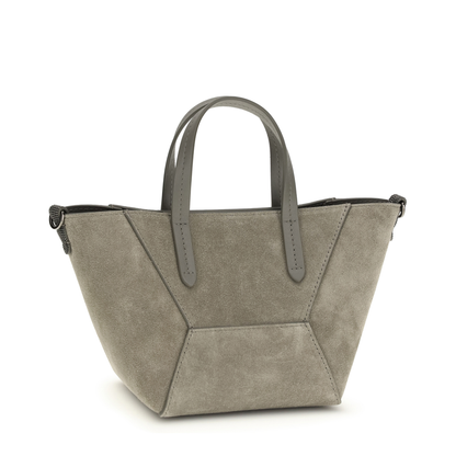 MAYFEYR - Brunello Cucinelli - Suede Shoulder Bag - MBDLD2675