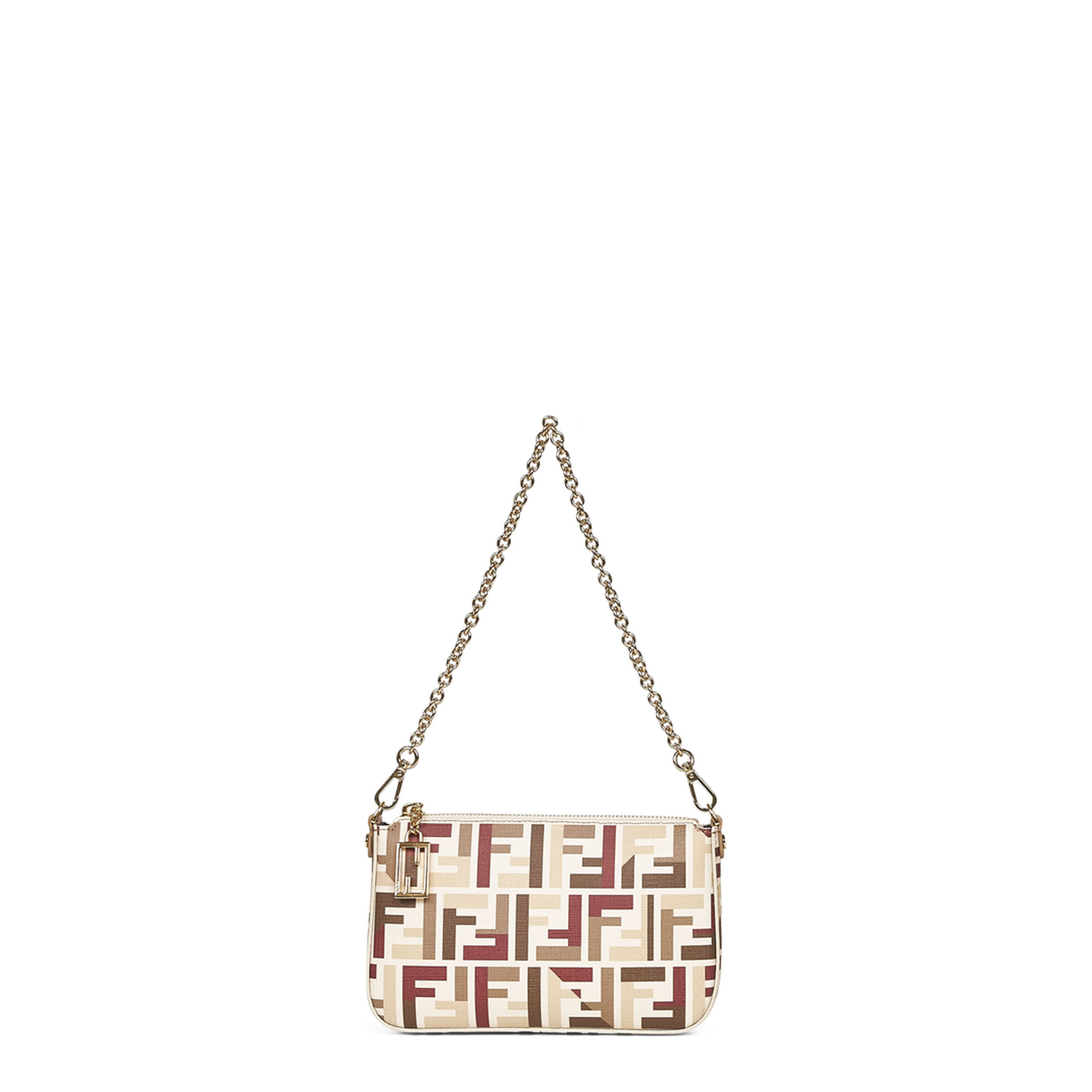 Baguette Ff fabric Pouch - Multicolour