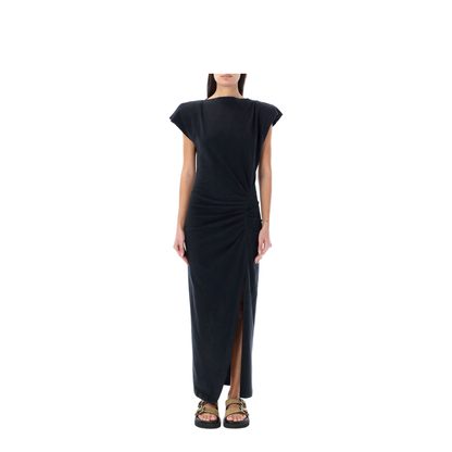 Long Black Nadela Jersey Dress