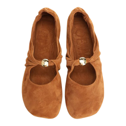 MAYFEYR - Loewe - Pebble Soft Ballet Flats - LLPF466X042530