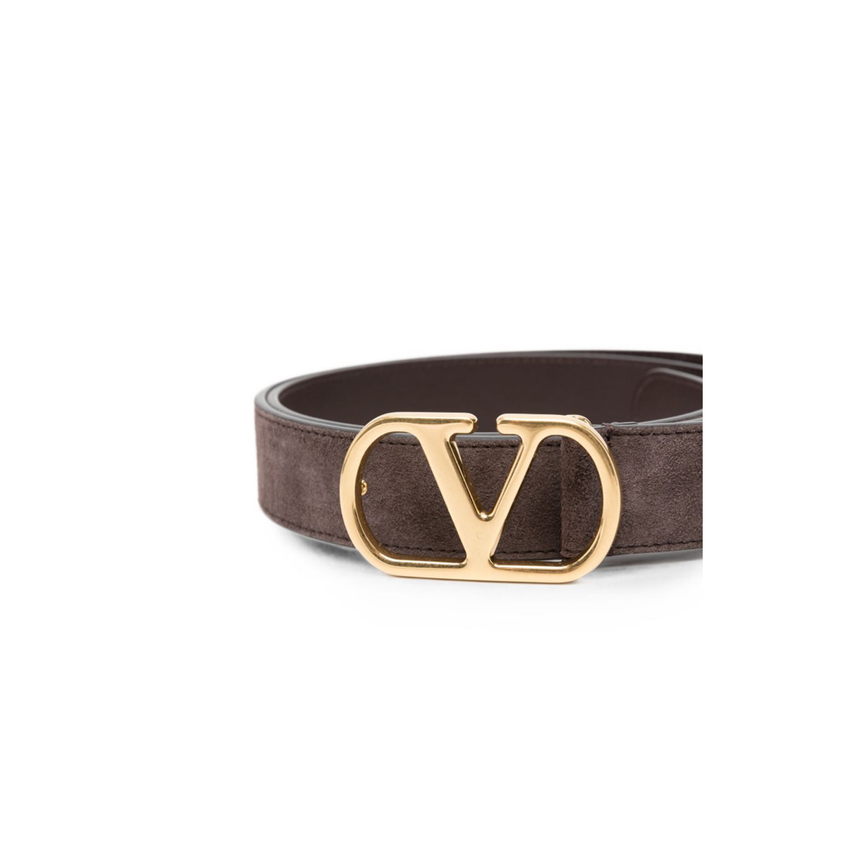 MAYFEYR - Valentino - Garavani Brown Vlogo Monogram Belt - YT0SM3MXA0TO