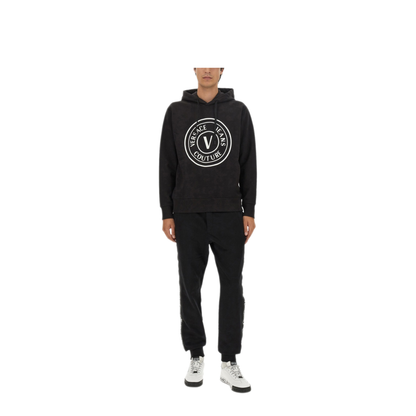 MAYFEYR - VERSACE JEANS COUTURE - Regular Fit Cotton Sweatshirt - 75GAIT08CF06T899