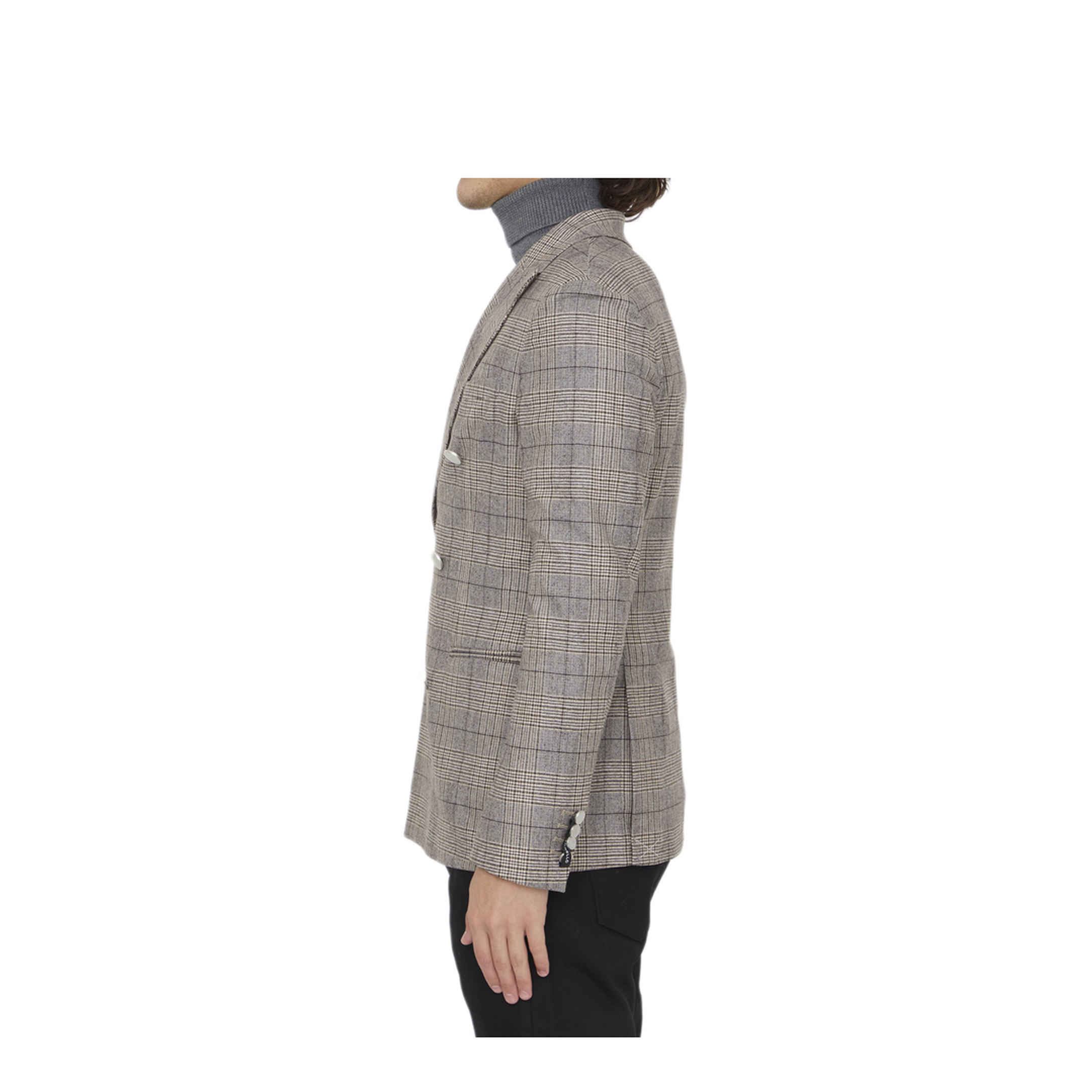 MAYFEYR - Tonello - Beige Wool Double Breasted Jacket - 06GW0707455Q800