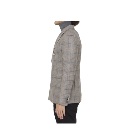 MAYFEYR - Tonello - Beige Wool Double Breasted Jacket - 06GW0707455Q800