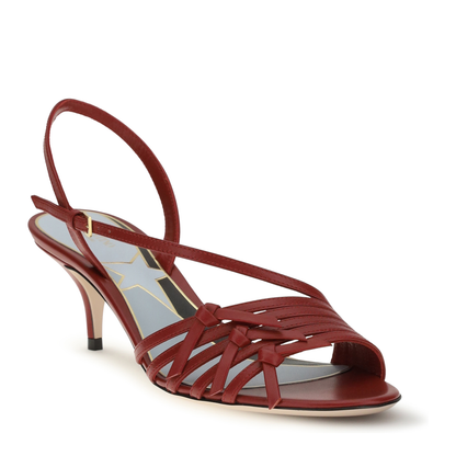 MAYFEYR - Valentino - Nodine Kidskin Sandals - 8W2S0PB9DDT