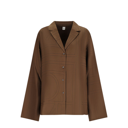 MAYFEYR - Toteme - Shirts Brown - 251WRT976FB0080034