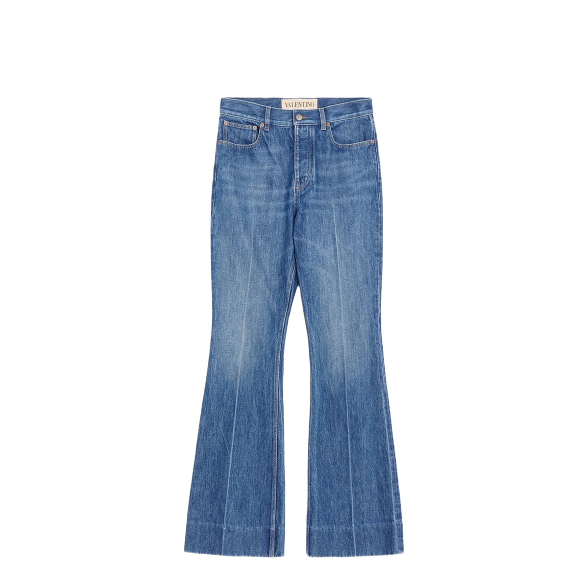 Five Pockets Flared Jeans