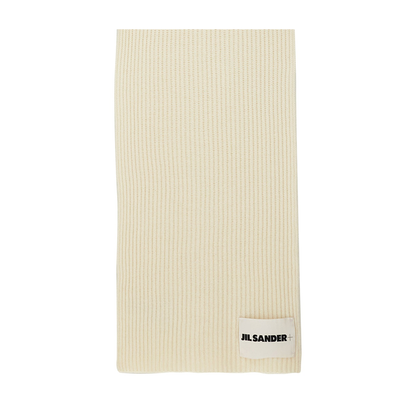 Wool Scarf Ivory