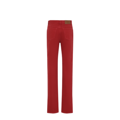 Red Denim Jeans
