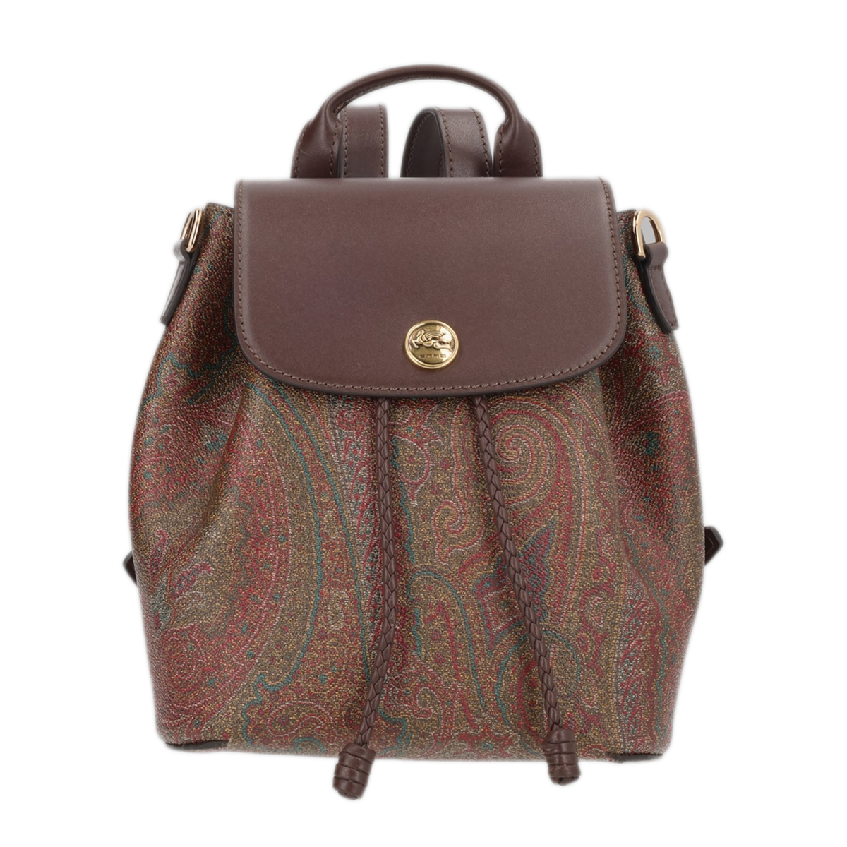 Essential S Arnica Small Jacquard Backpack - Brown
