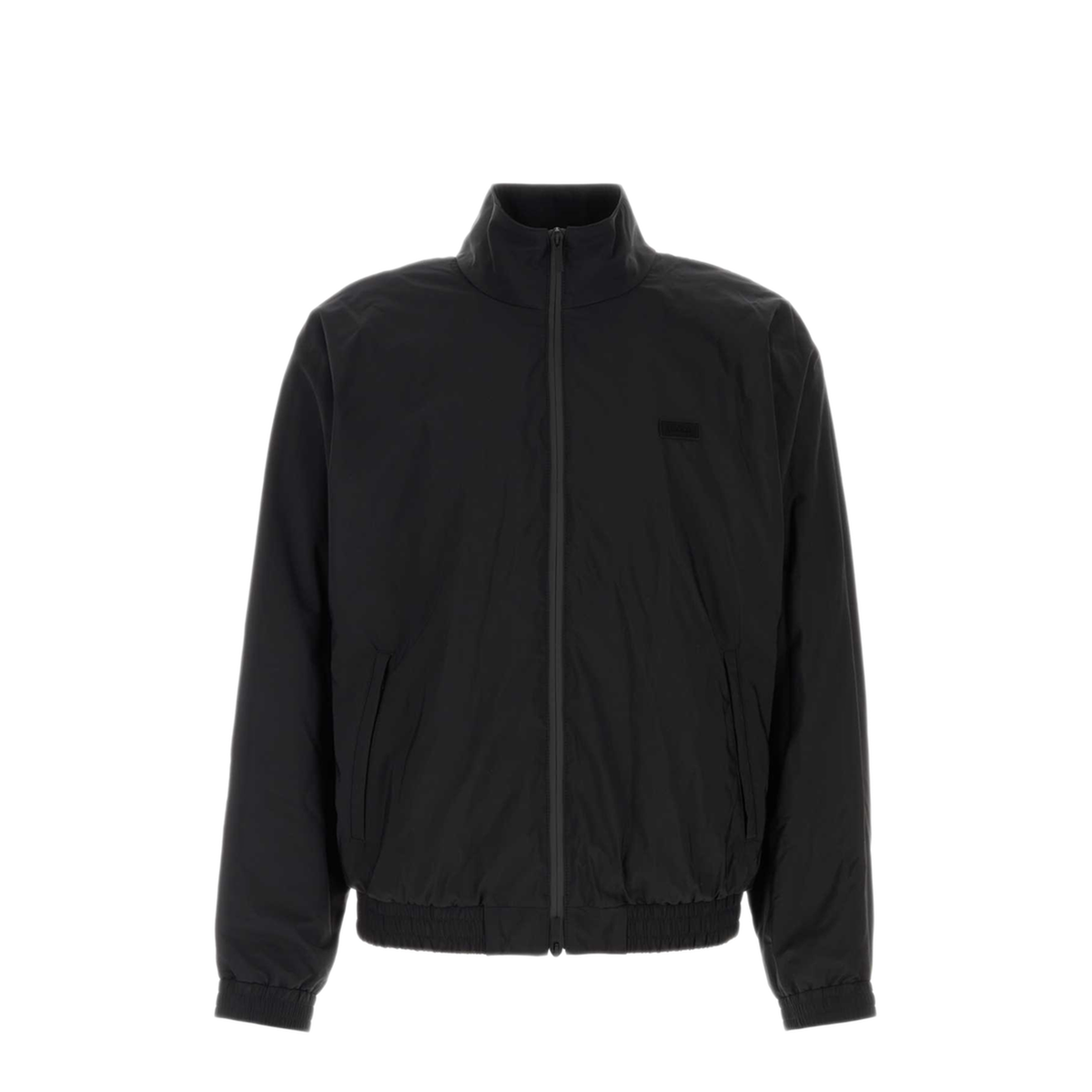 MAYFEYR - Ferragamo - Black Wool Blend Jacket - 144660785026NEROASHGREY