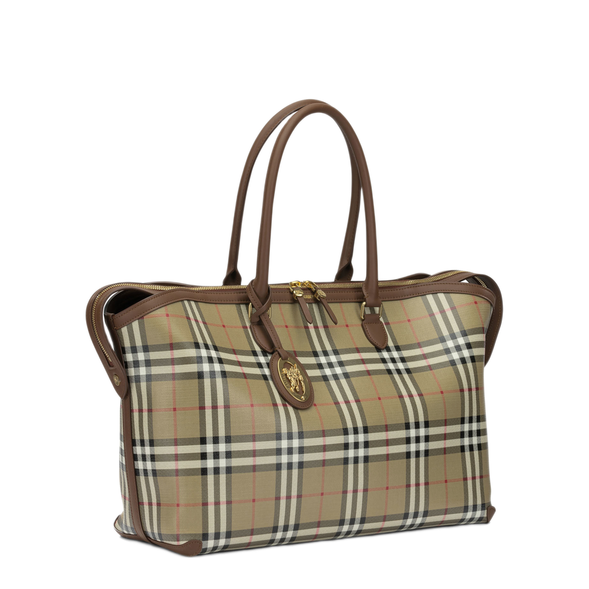 MAYFEYR - Burberry - Check Large Shoulder Bag - 8129035