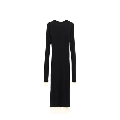 MAYFEYR - Phoebe Philo - Black Double Dress - ER159VI3708900BK