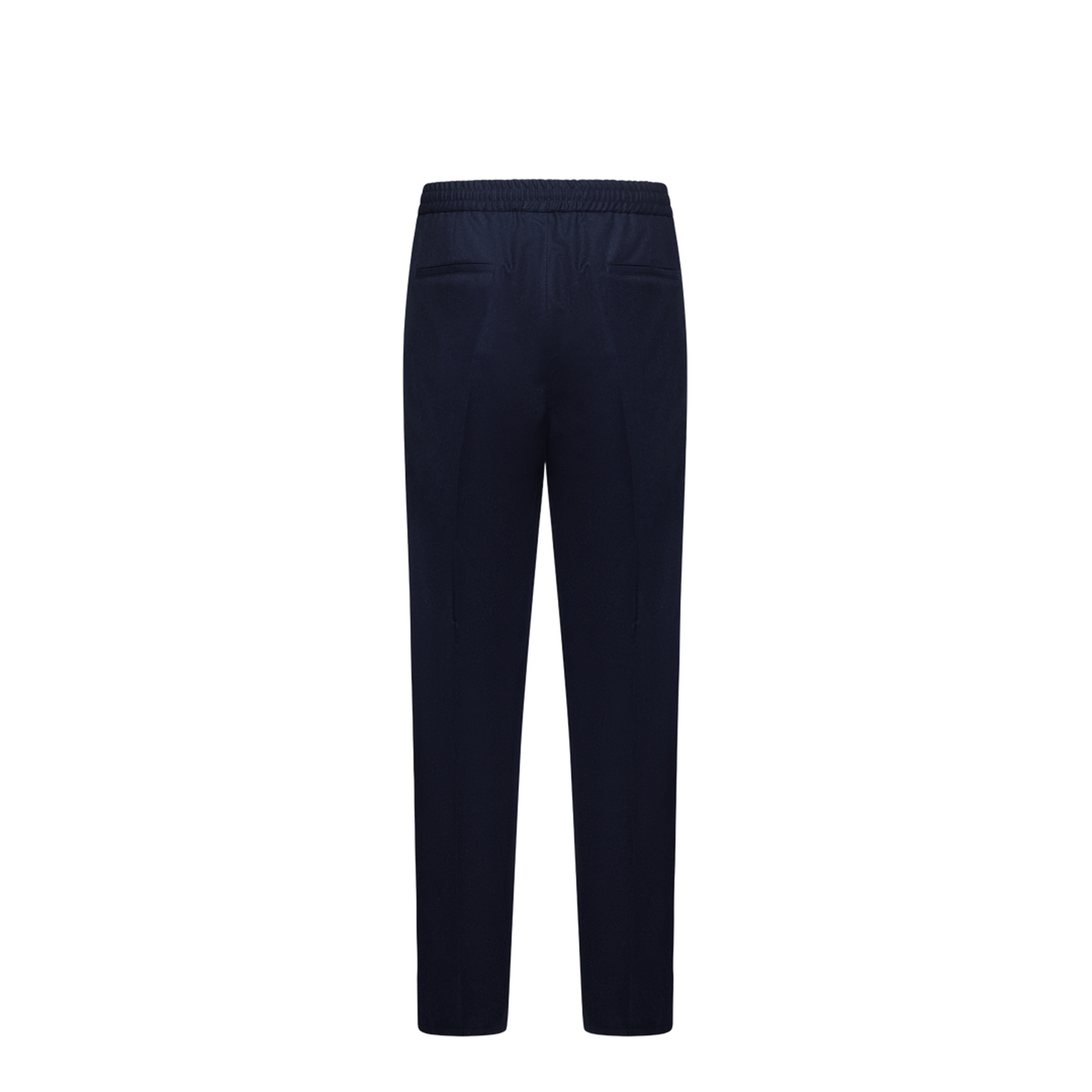 Leisure Fit Trousers Wool Navy
