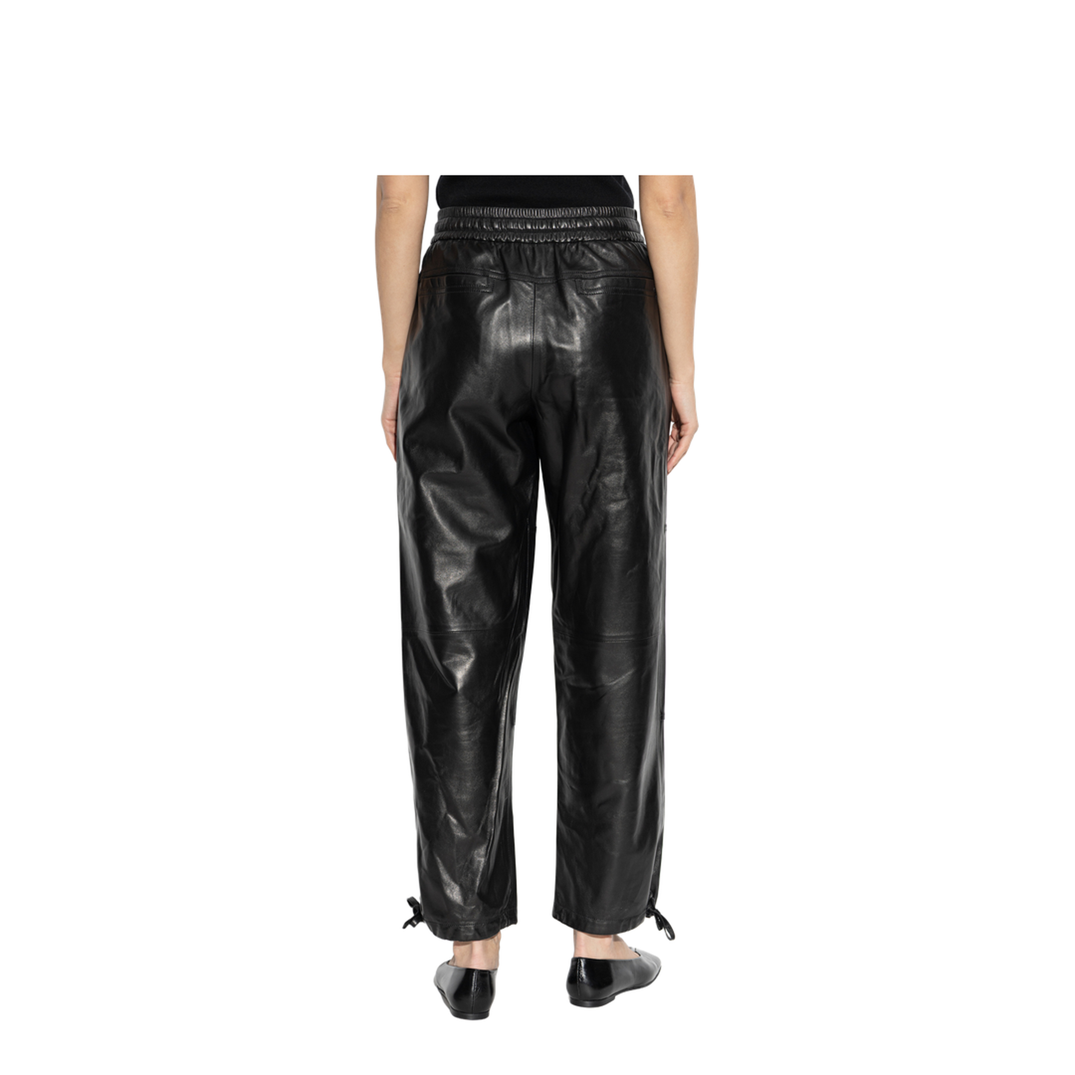 Leather Trousers Black