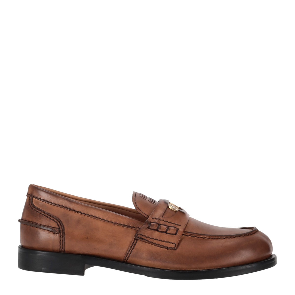 MAYFEYR - Miu Miu - Mocassini Vitello Cerato - 5D773DF020537