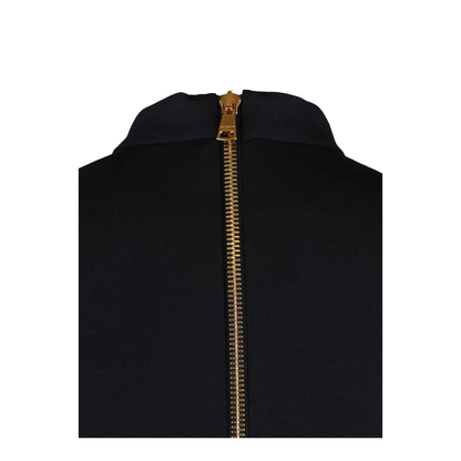 Belted Pleated Mini Dress Black