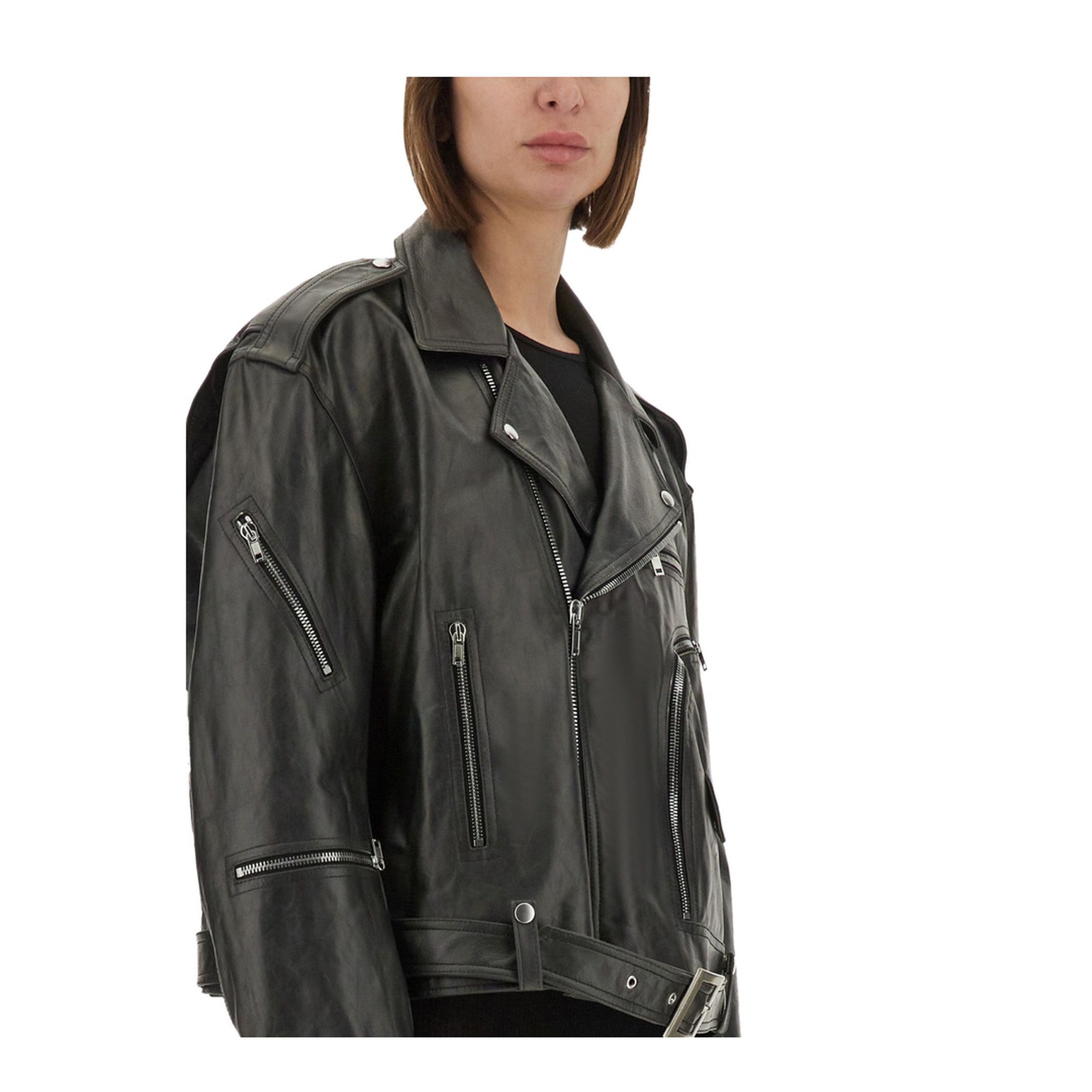 Cropped Jumbo Bauhaus Jacket