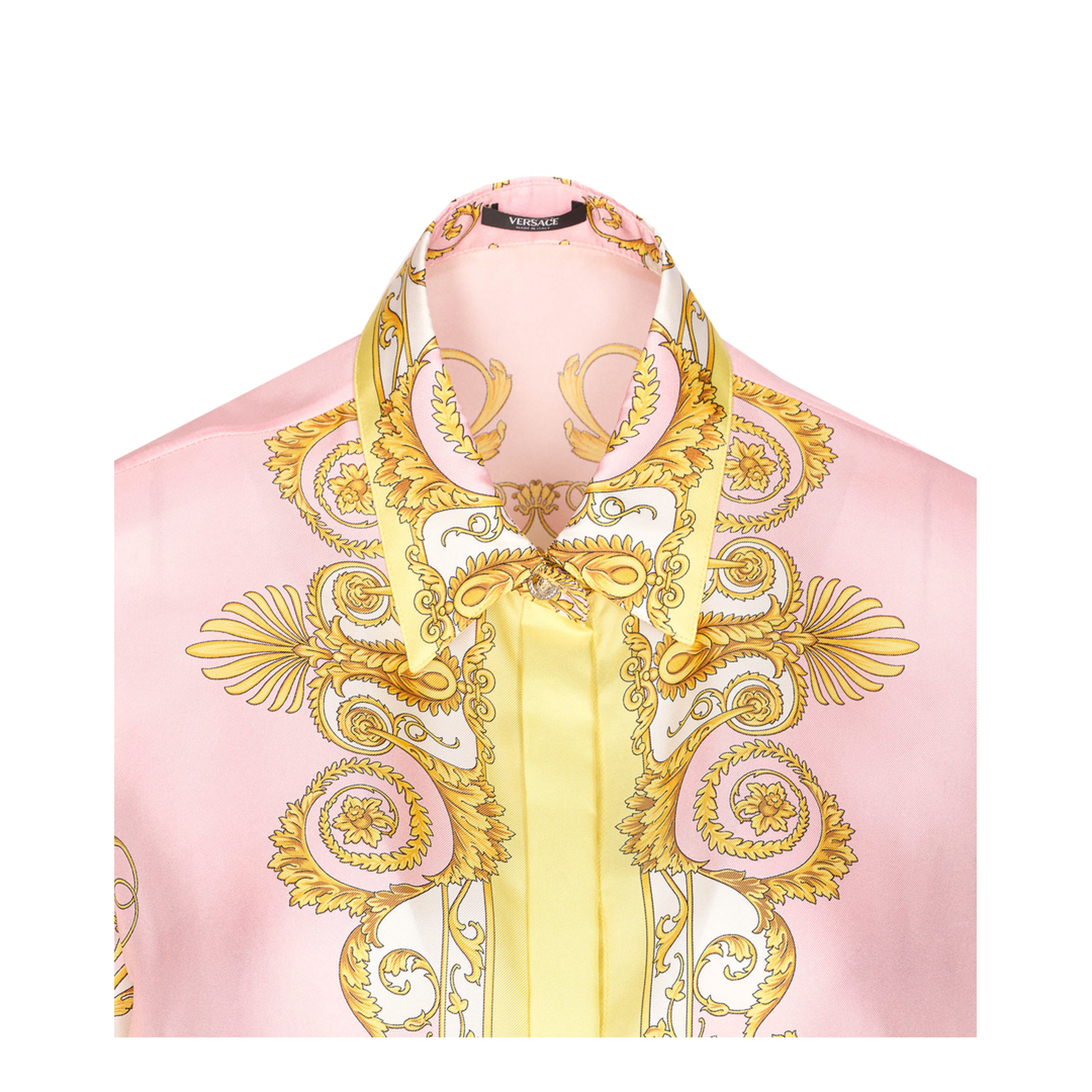 Shirt Silk Twill Print Spring Barocco Foulard