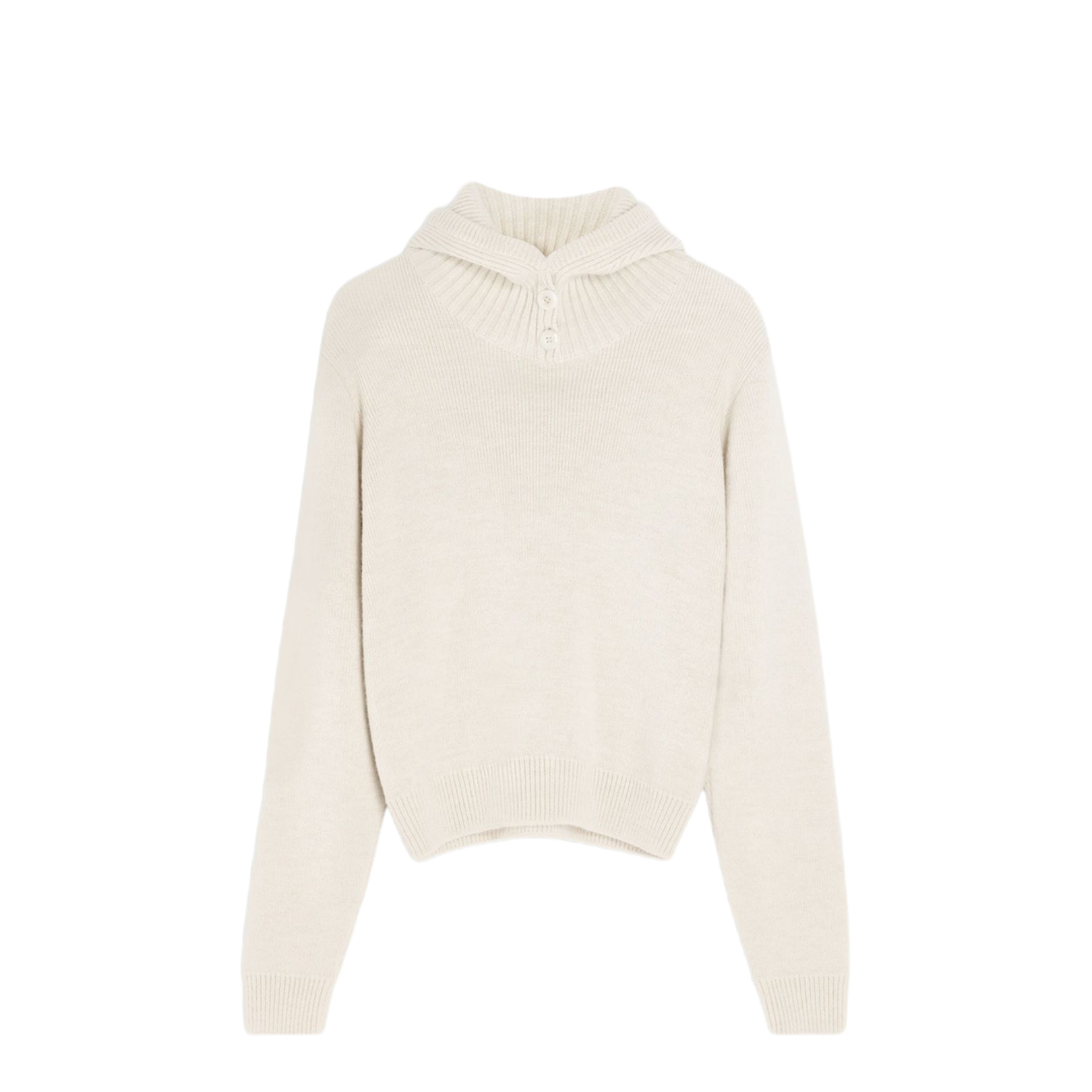 Wool Hooded Sweatshirt
