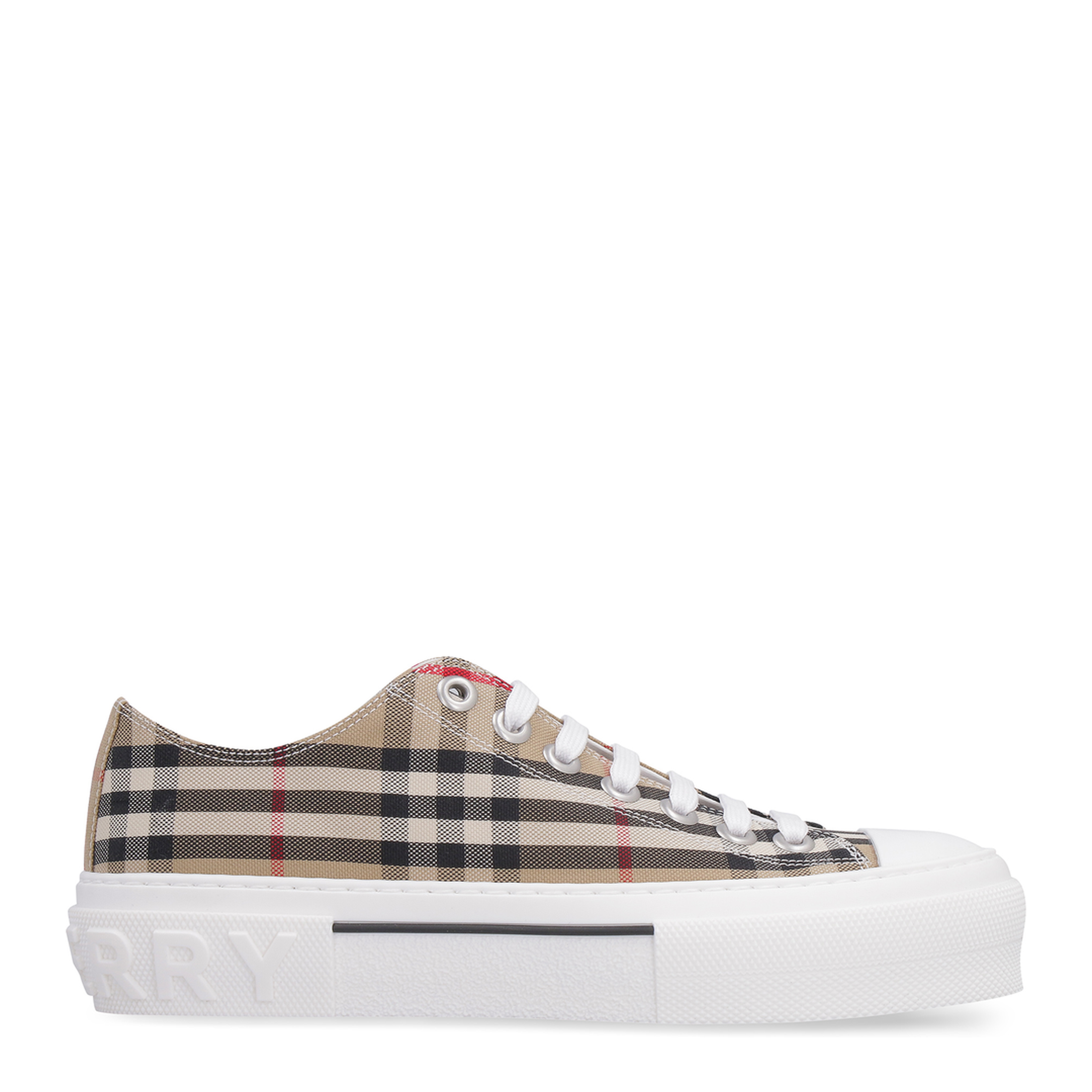 MAYFEYR - Burberry - Vintage Check Cotton Sneakers - 8050506131833A7028