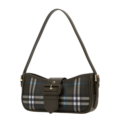 Printed Canvas Shoulder Bag
