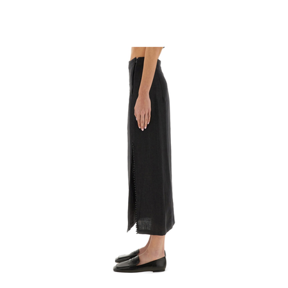 MAYFEYR - Alysi - Linen Skirt With Slit - 105013P5242CB